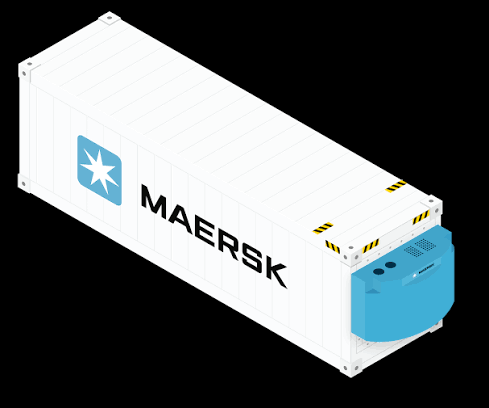 40ft Maersk Refrigerated Container